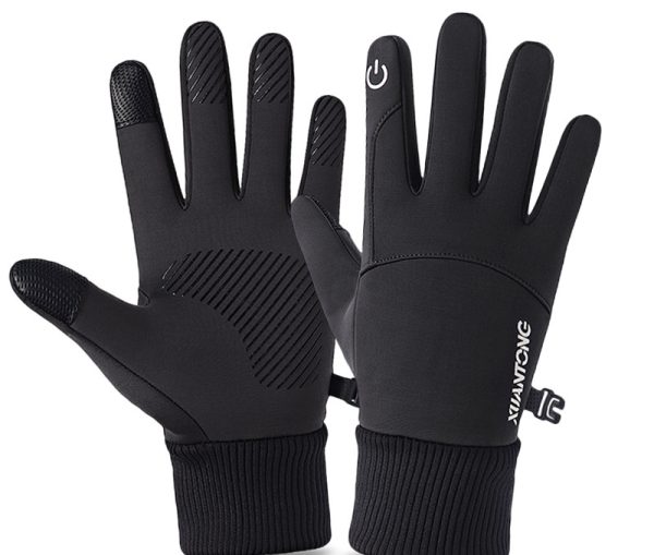 Gloves Fall And Winter Elastic Touch Screen To Keep Warm - Image 4