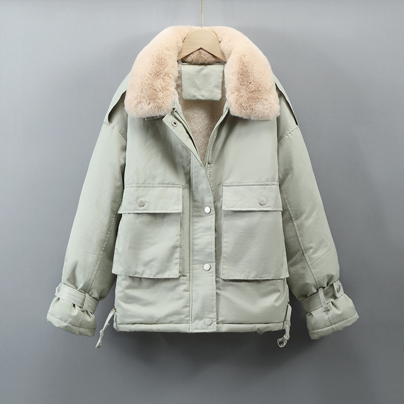 Detachable Hood Trench Coat Women's Women's Plus Size