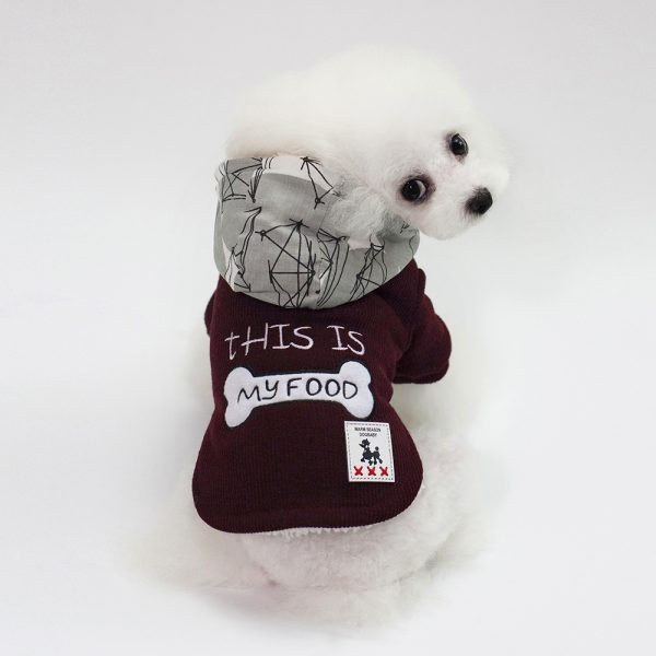 Thickened Warm, Hooded, Padded Clothes For Pets - Image 3
