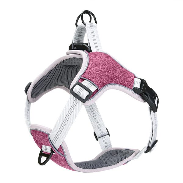 Adjustable Reflective Chest And Back For Pets Going Out - Image 3