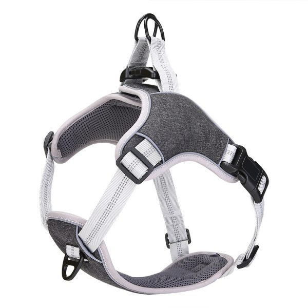 Adjustable Reflective Chest And Back For Pets Going Out - Image 2