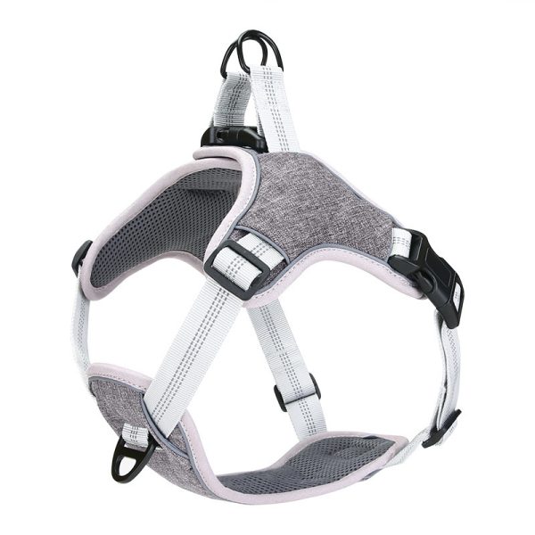 Adjustable Reflective Chest And Back For Pets Going Out - Image 4