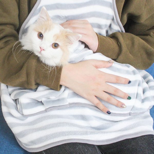 Pets Apron Women Touch The Cat Small Dog Clothes Non-stick Anti-grab For Pets - Image 2