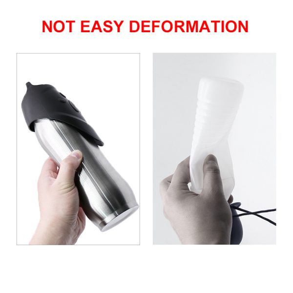 Stainless Steel Pets Drinking Water Bottle - Image 2