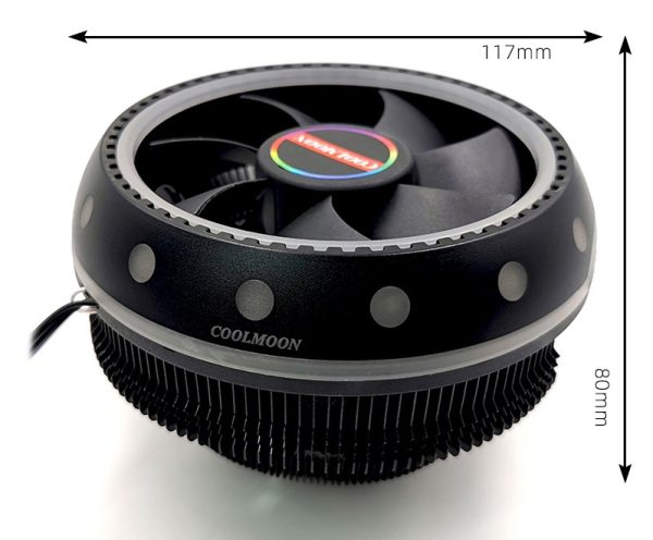 Color changing computer cooling CPU fan - Image 8