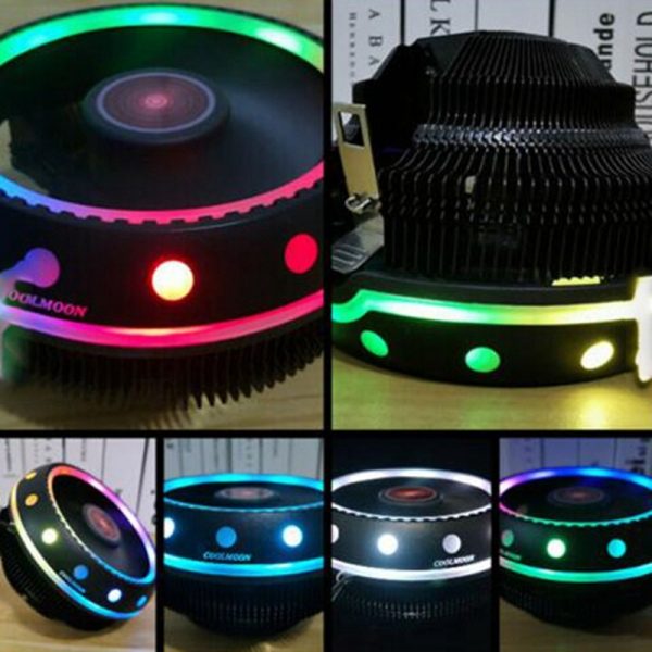 Color changing computer cooling CPU fan - Image 3