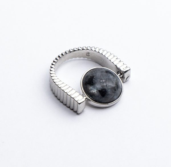 Natural Stone Fidget Spinner Ring – Anxiety Relief & Stylish Focus Jewelry - Image 10