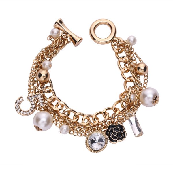 Multi-layer pearl bracelet - Image 2