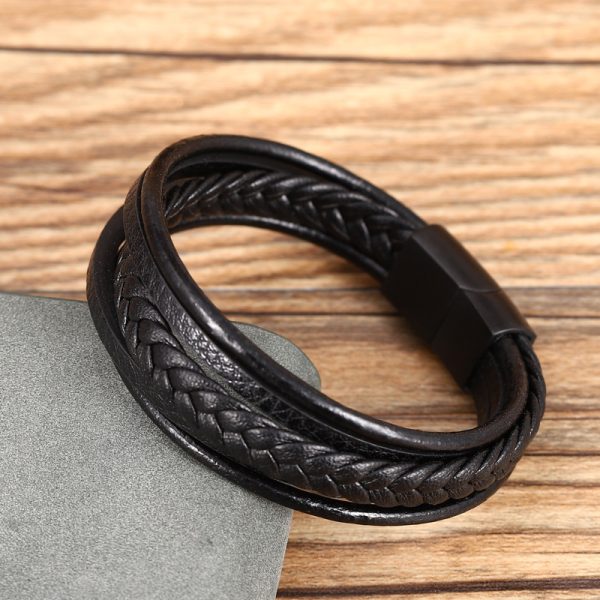 Stainless steel multi-layer bracelet - Image 2