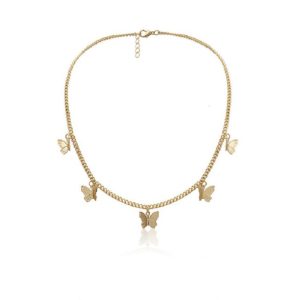Padlock necklace key necklace