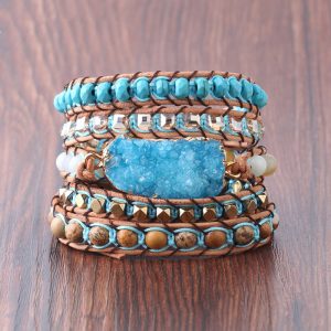 Bead bracelet Multi-layer jewelry set