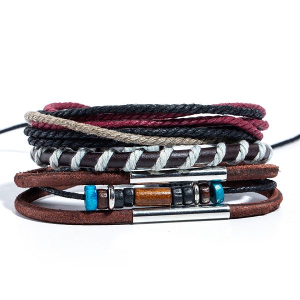 Ethnic style multi-layer handmade bracelet