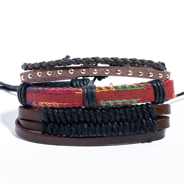 Ethnic style multi-layer handmade bracelet - Image 3