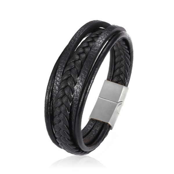 Stainless steel multi-layer bracelet - Image 6