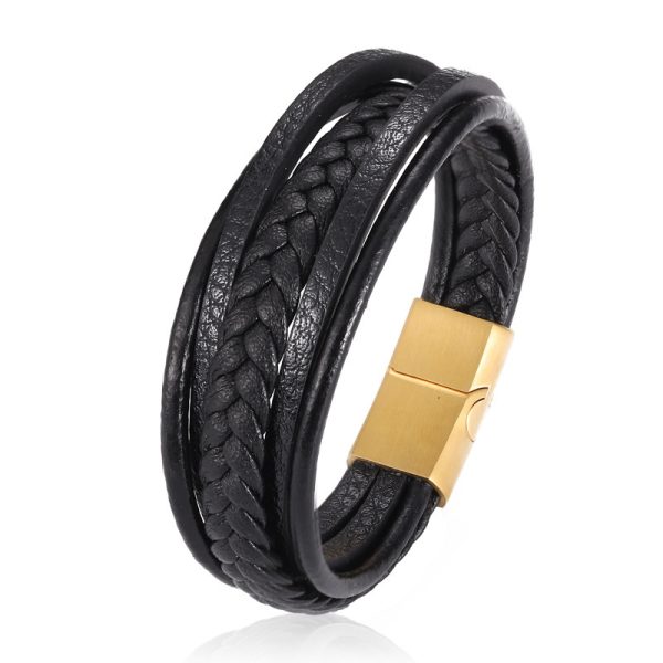 Stainless steel multi-layer bracelet - Image 7