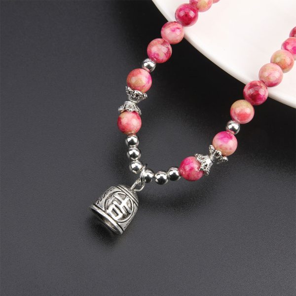 Multi-layer multi-circle beaded bracelet - Image 5