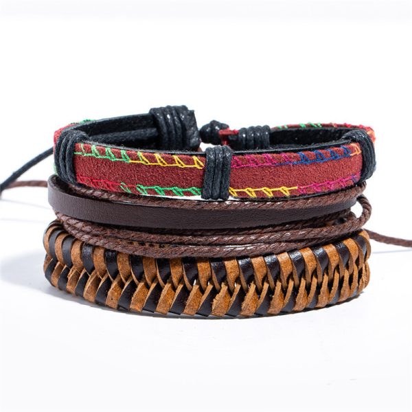 Ethnic style multi-layer handmade bracelet - Image 5