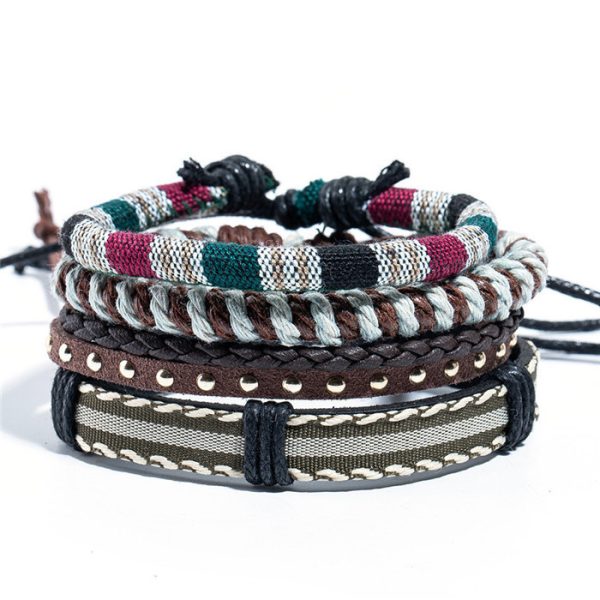 Ethnic style multi-layer handmade bracelet - Image 2