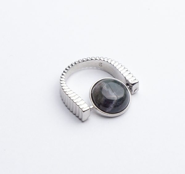 Natural Stone Fidget Spinner Ring – Anxiety Relief & Stylish Focus Jewelry - Image 6