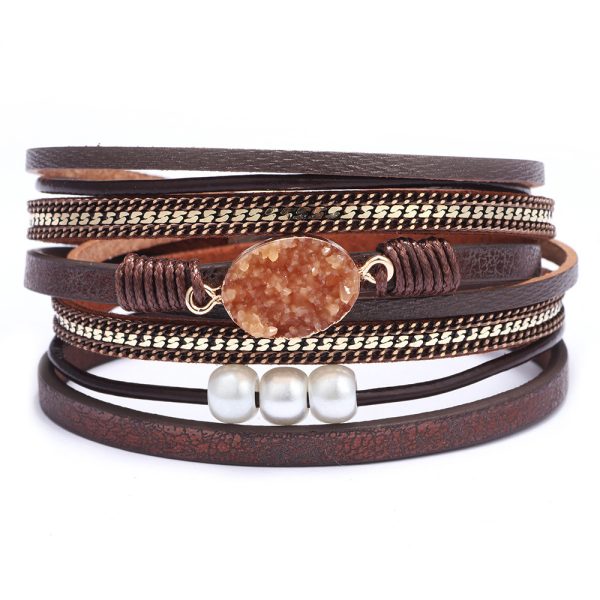 Magnetic Buckle Multi-layer Bracelet - Image 3