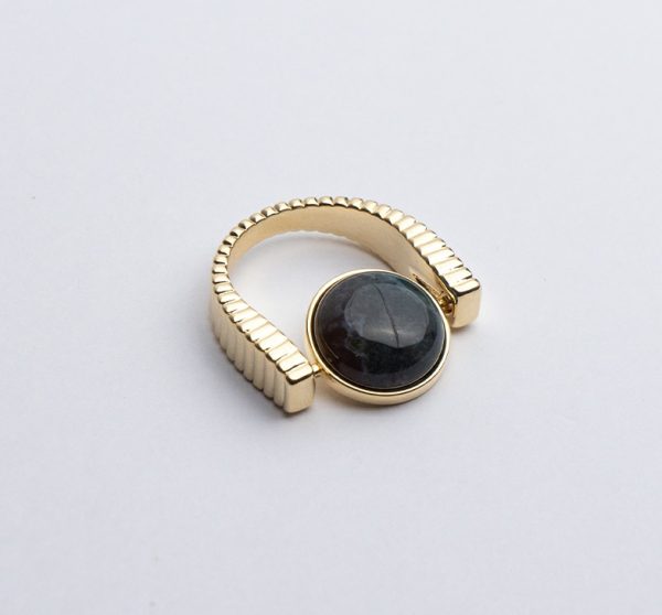 Natural Stone Fidget Spinner Ring – Anxiety Relief & Stylish Focus Jewelry - Image 8