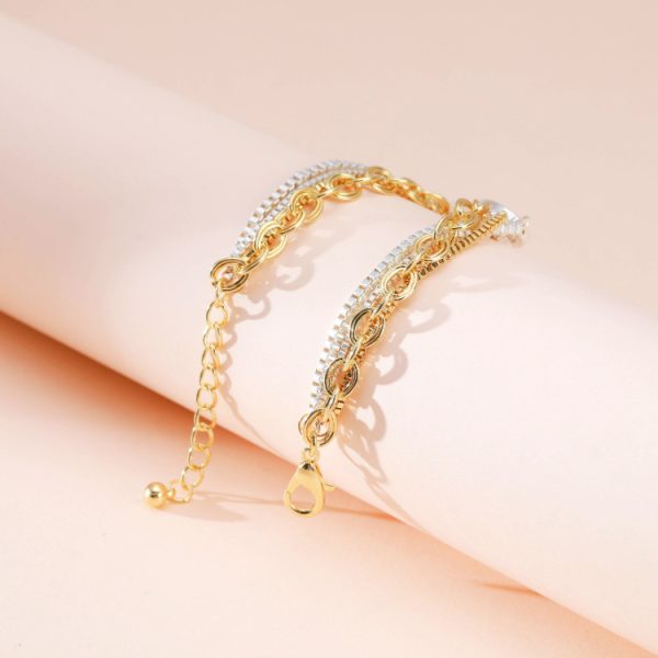 Bracelet Multi-layer Alloy Adjustable Beaded Bracelet - Image 6