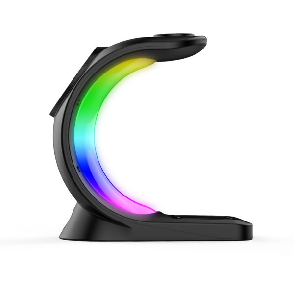 New Three-in-one Wireless Charger For Apple Magsafe Magnetic Wireless Fast Charging Desktop Vertical Stand - Image 3