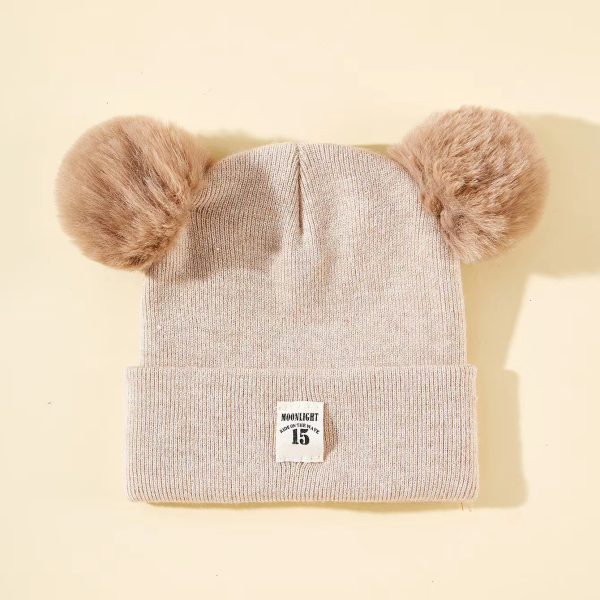 Children's Hats Thickened Knitted Baby Hats Autumn And Winter Style Woolen Hats For Boys And Girls Baby Warm Ear Protection Hoods - Image 6
