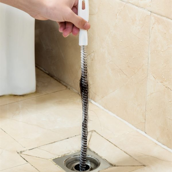 Flexible Pipe Dredge, Sewer Hair Cleaner, Wash Basin Cleaning Brush, Water Pipe Artifact Tool - Image 3