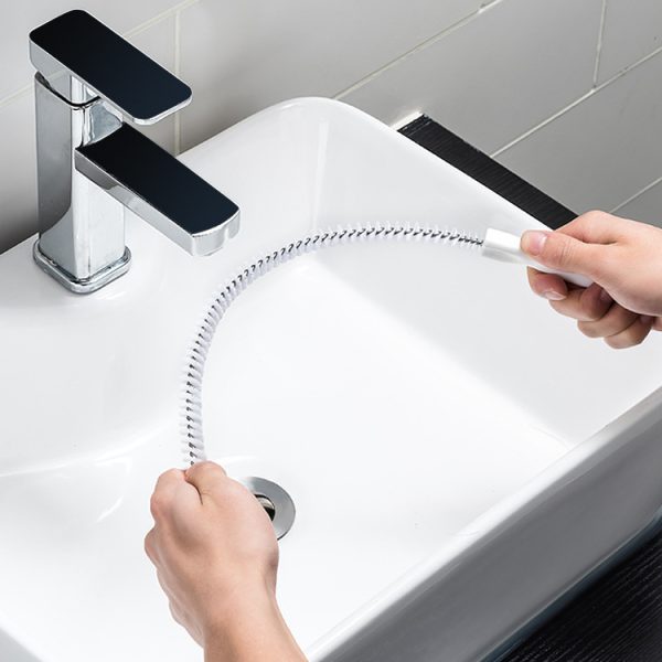 Flexible Pipe Dredge, Sewer Hair Cleaner, Wash Basin Cleaning Brush, Water Pipe Artifact Tool - Image 4