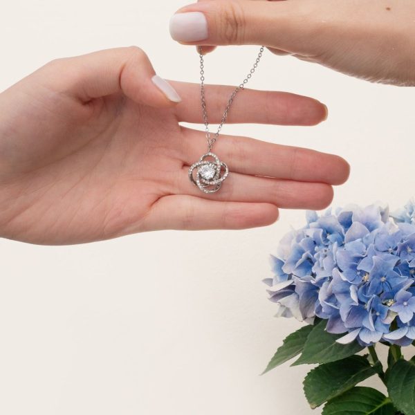 Tied to You - Love Knot Necklace gift for your soulmate - Image 14
