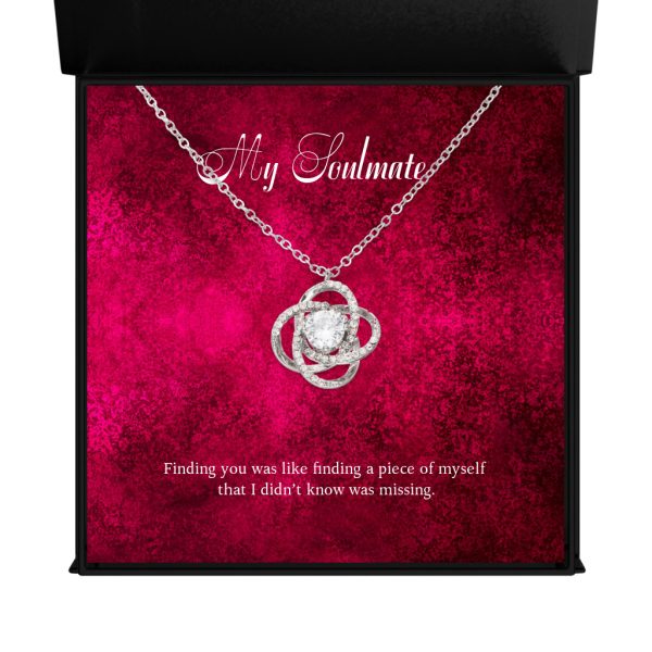 Tied to You - Love Knot Necklace gift for your soulmate