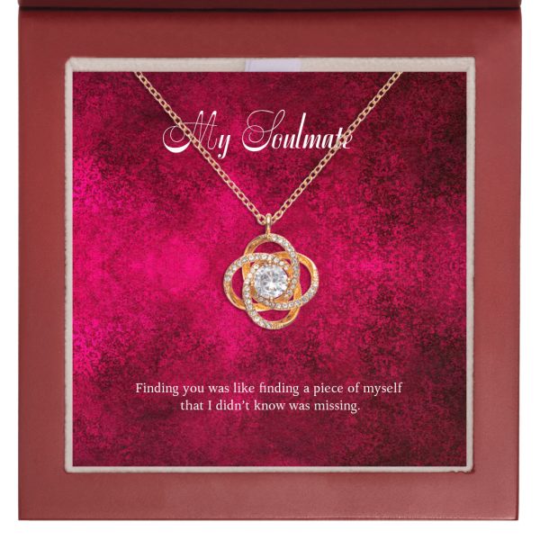 Tied to You - Love Knot Necklace gift for your soulmate - Image 7