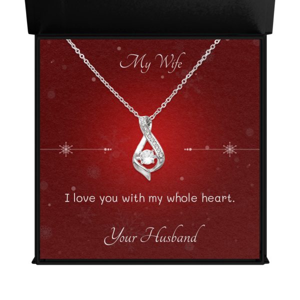 Dreamy Babe - Ribbon Necklace Valentines Day Gift For Your Wife