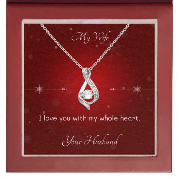 Dreamy Babe - Ribbon Necklace Valentines Day Gift For Your Wife - Image 5
