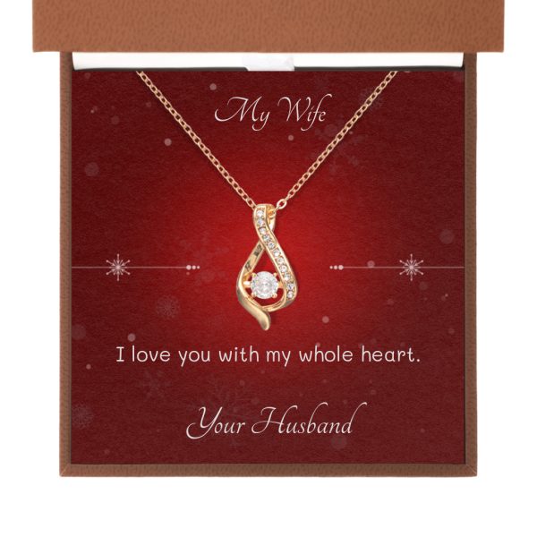 Dreamy Babe - Ribbon Necklace Valentines Day Gift For Your Wife - Image 11