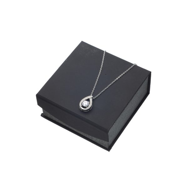 Forever Love - Floating Stone Necklace Valentines Day Gift For Your Wife - Image 8