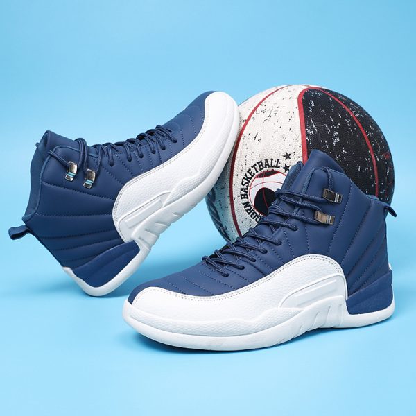 Men's basketball shoes new youth deodorant high top - Image 7