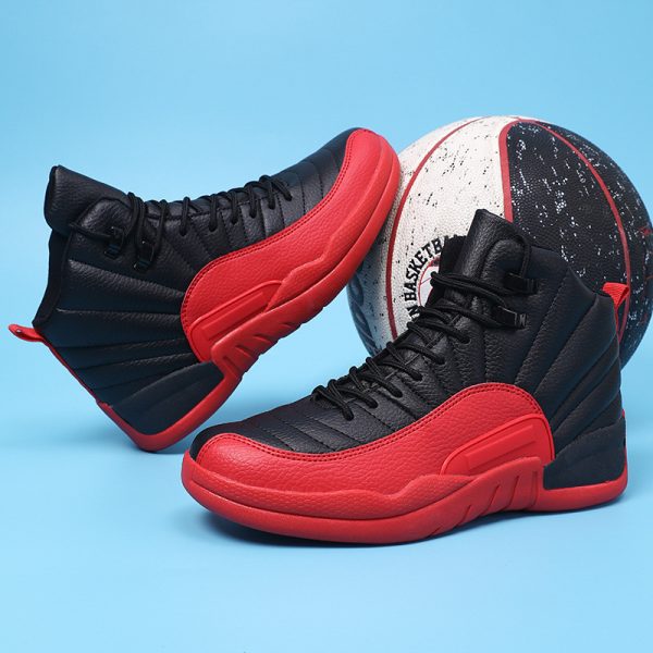 Men's basketball shoes new youth deodorant high top - Image 6