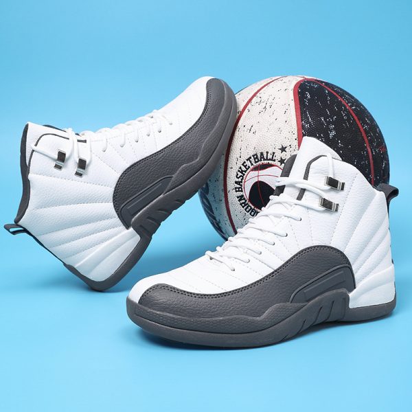 Men's basketball shoes new youth deodorant high top - Image 9