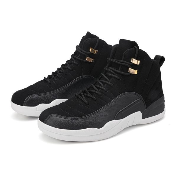 Men's basketball shoes new youth deodorant high top - Image 5