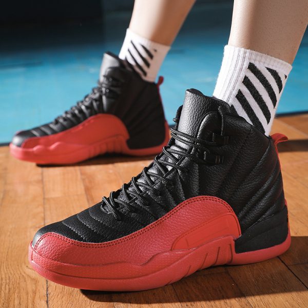 Men's basketball shoes new youth deodorant high top - Image 3