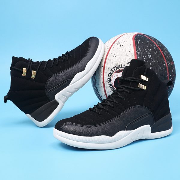 Men's basketball shoes new youth deodorant high top - Image 8