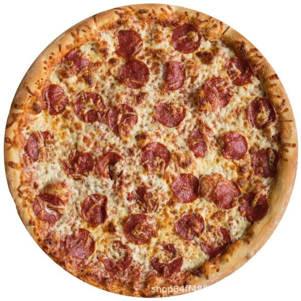 Cross-border Hot Sale Mexican Pizza Blanket Flannel Blanket 3D Digital Printing Blanket Thickening Double-sided Customized