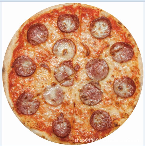 Cross-border Hot Sale Mexican Pizza Blanket Flannel Blanket 3D Digital Printing Blanket Thickening Double-sided Customized - Image 4
