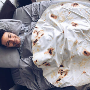 Flannel Blanket Burrito Blanket Pizza Blanket Wrap Blanket Pancake Blanket Donut Blanket Kids Blanket Air Conditioning Blanket
