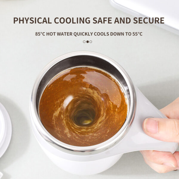 Self Stirring Mug – Effortless Mixing for Coffee & More! - Image 9