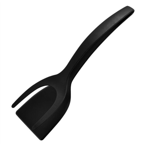 2 In 1 Grip And Flip Tongs Egg Spatula Tongs Clamp Pancake Fried Egg French Toast Omelet Overturned Kitchen Accessories - Image 3