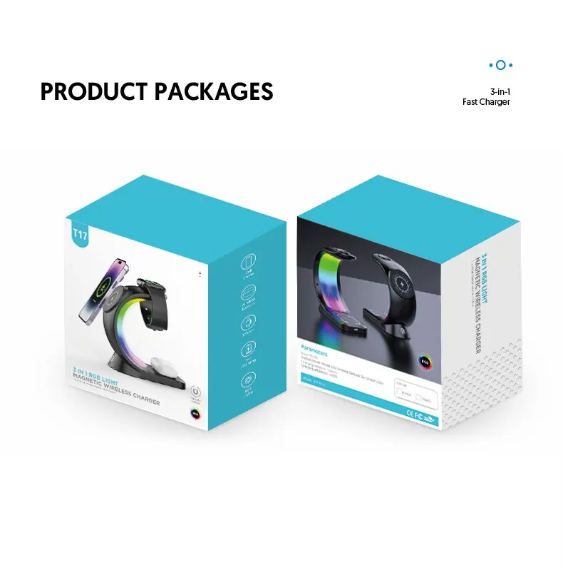 3-in-1 Magnetic Wireless Charger | Apple MagSafe Stand 19 3-in-1 Magnetic Wireless Charger | Apple MagSafe Stand