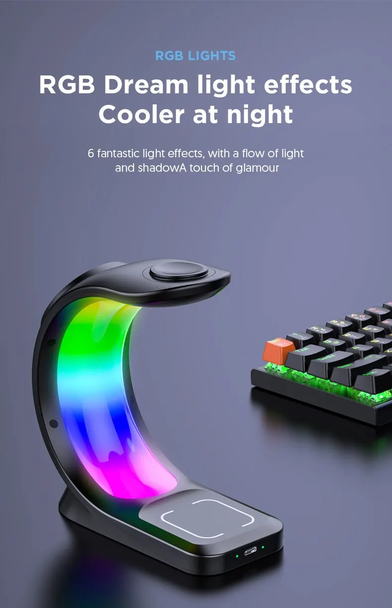 3-in-1 Magnetic Wireless Charger | Apple MagSafe Stand 10 3-in-1 Magnetic Wireless Charger | Apple MagSafe Stand